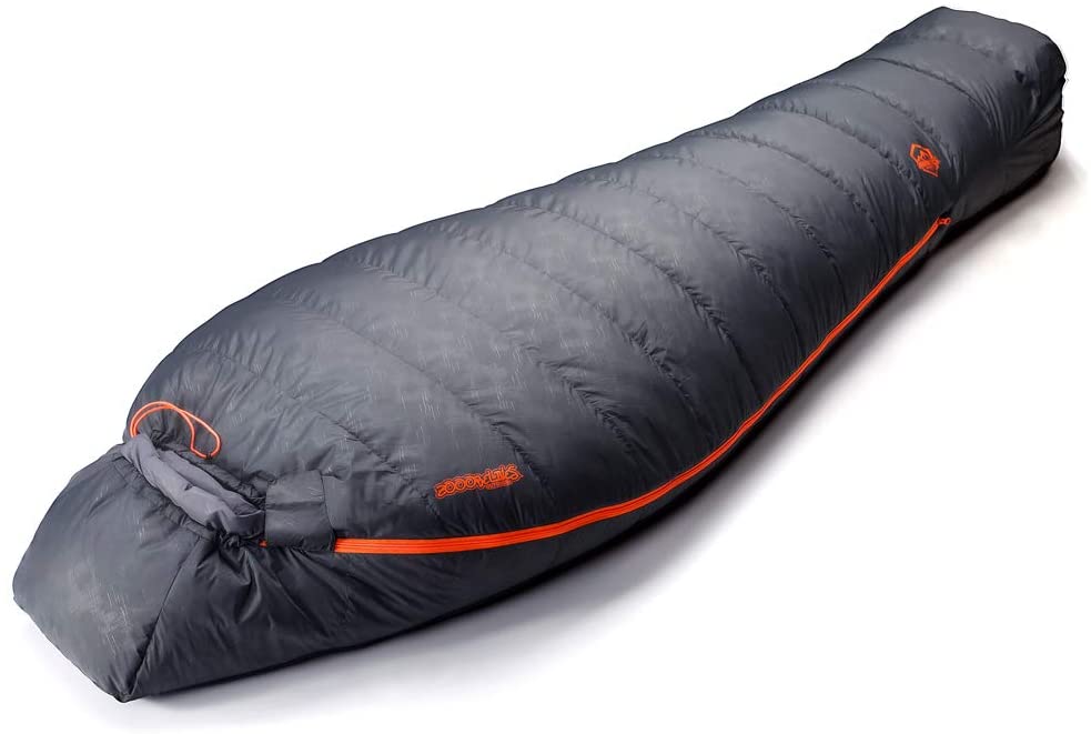 6 of the Best Cold Weather Sleeping Bags for Backpacking in Comfort - ZOOOBELIVES 10 Degree F HyDrophobic Down Sleeping Bag For ADults 1