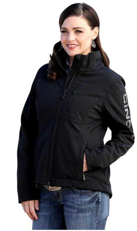 Cinch Women's Outdoor Water Repellent Camo Softshell Concealed Carry Jacket