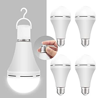 Emergency rechargeable light bulb